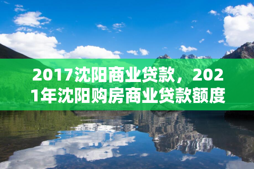 2017 商业贷款，2021年 购房商业贷款额度